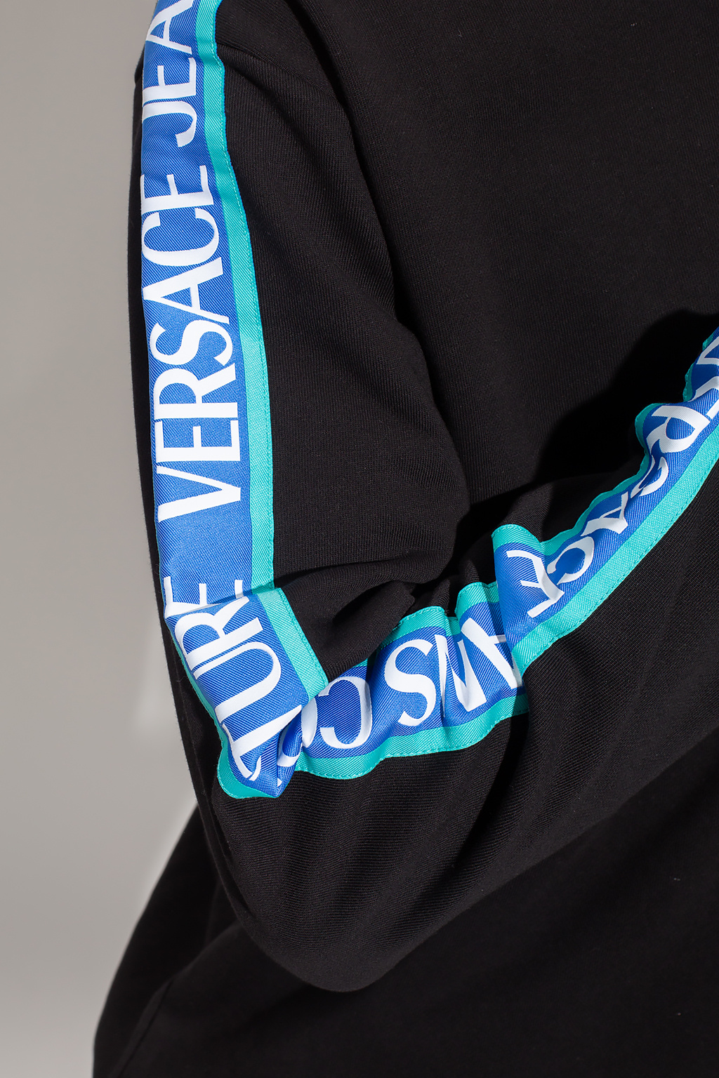 Hoodie with logo Versace Jeans Couture